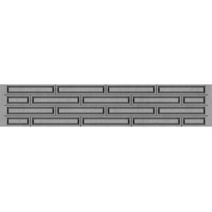 قالب دیوار پیش ساخته طرح کونیک آجر وکیوم فرمینگ 5*40*200